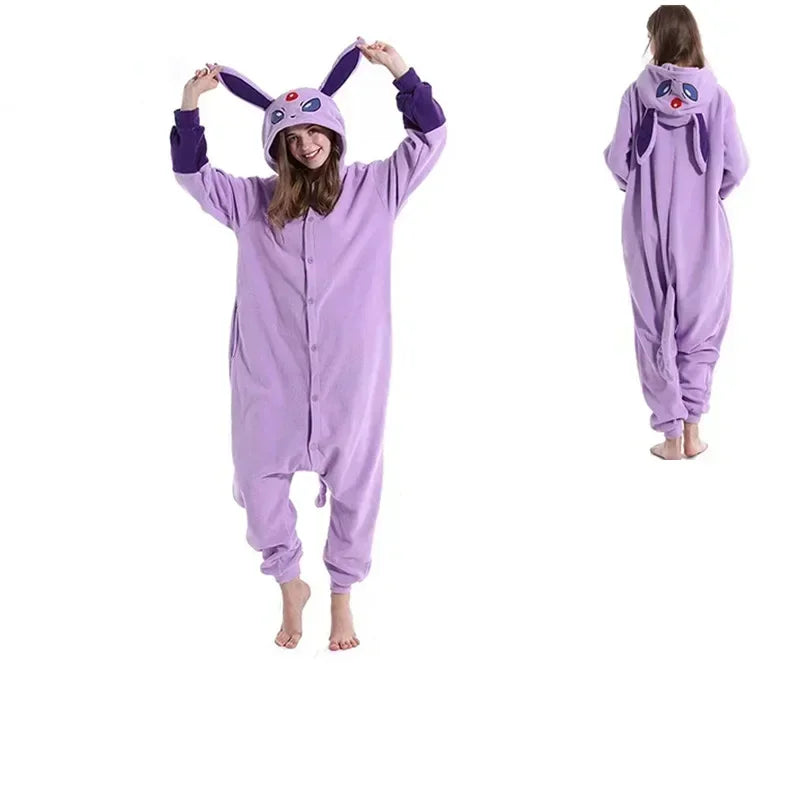 Mystic Pothtkemon Fleece Onesie Pajamas