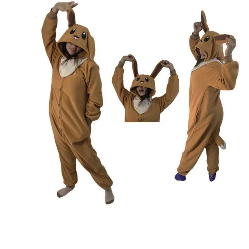 Mystic Pothtkemon Fleece Onesie Pajamas