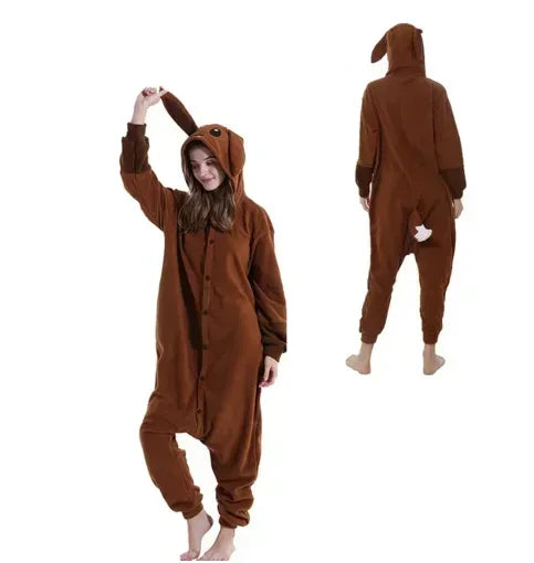 Mystic Pothtkemon Fleece Onesie Pajamas