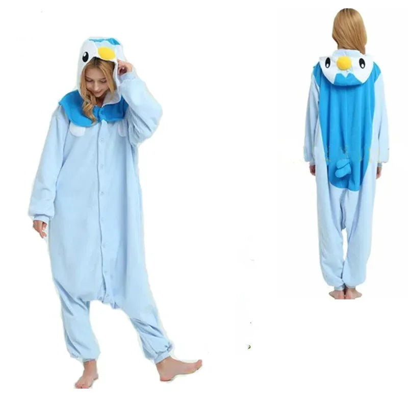 Mystic Pothtkemon Fleece Onesie Pajamas