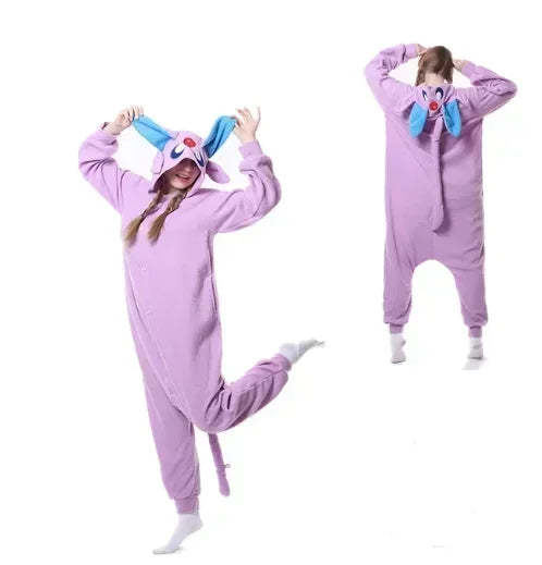 Mystic Pothtkemon Fleece Onesie Pajamas