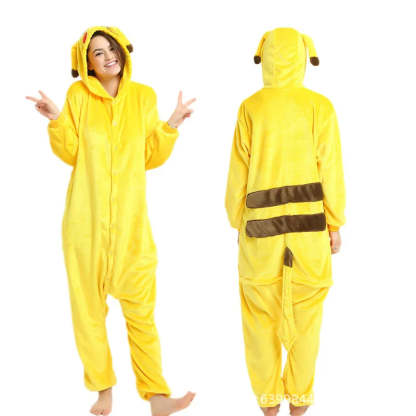 Mystic Pothtkemon Fleece Onesie Pajamas