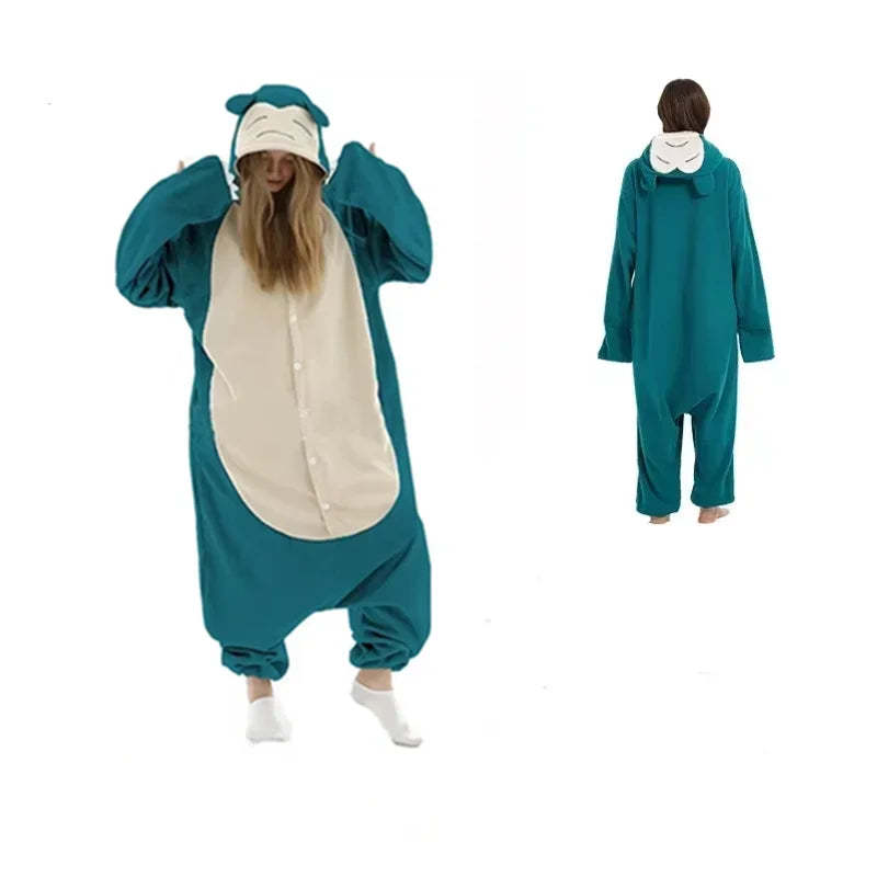Mystic Pothtkemon Fleece Onesie Pajamas