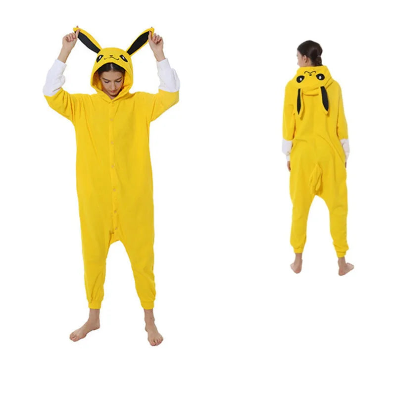Mystic Pothtkemon Fleece Onesie Pajamas
