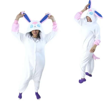Mystic Pothtkemon Fleece Onesie Pajamas