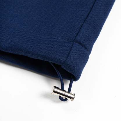 DARK BLUE - OPEN LEG JOGGER -