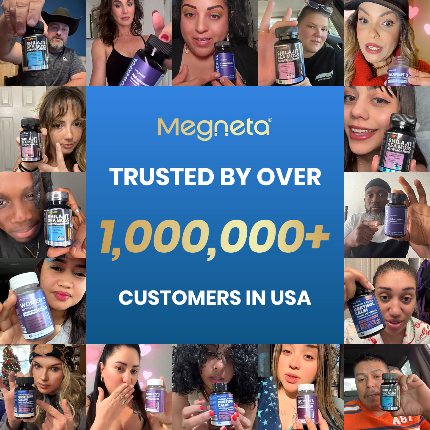 Magnesium Complex + B Complex – Glycinate, Citrate, Malate, B1 B2 B6 B12 & Vitamin C – Nerve & Muscle Support