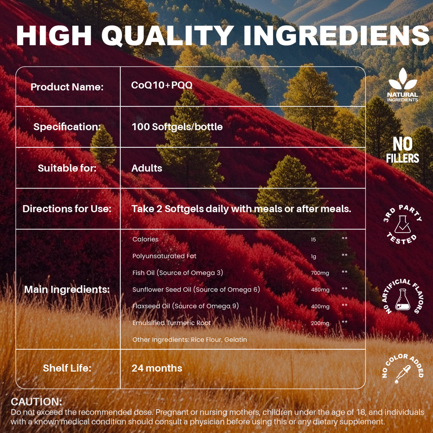 CoQ10 Supplement with Sunflower Lecithin & Omega-3 – Supports Energy, Cellular Health & Antioxidant Defense – 60 Capsules