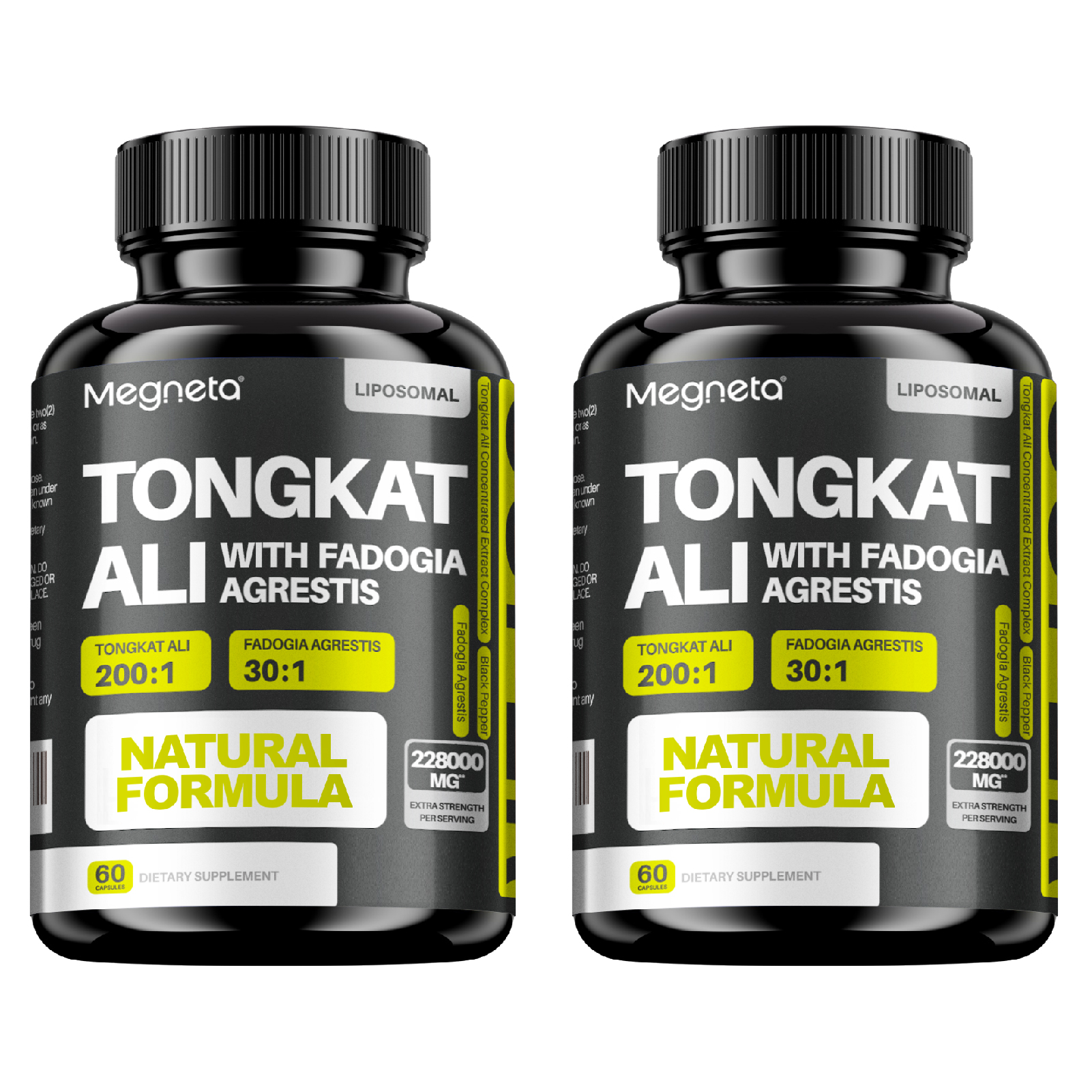 Tongkat Ali & Fadogia Agrestis Supplement,Built for Men,Drive&Sports Muscle Health Testosterone - Scientific Herbal Formula For Optimal Health,Black Pepper，Liposome Drying Highly Active& 10 X Absorption