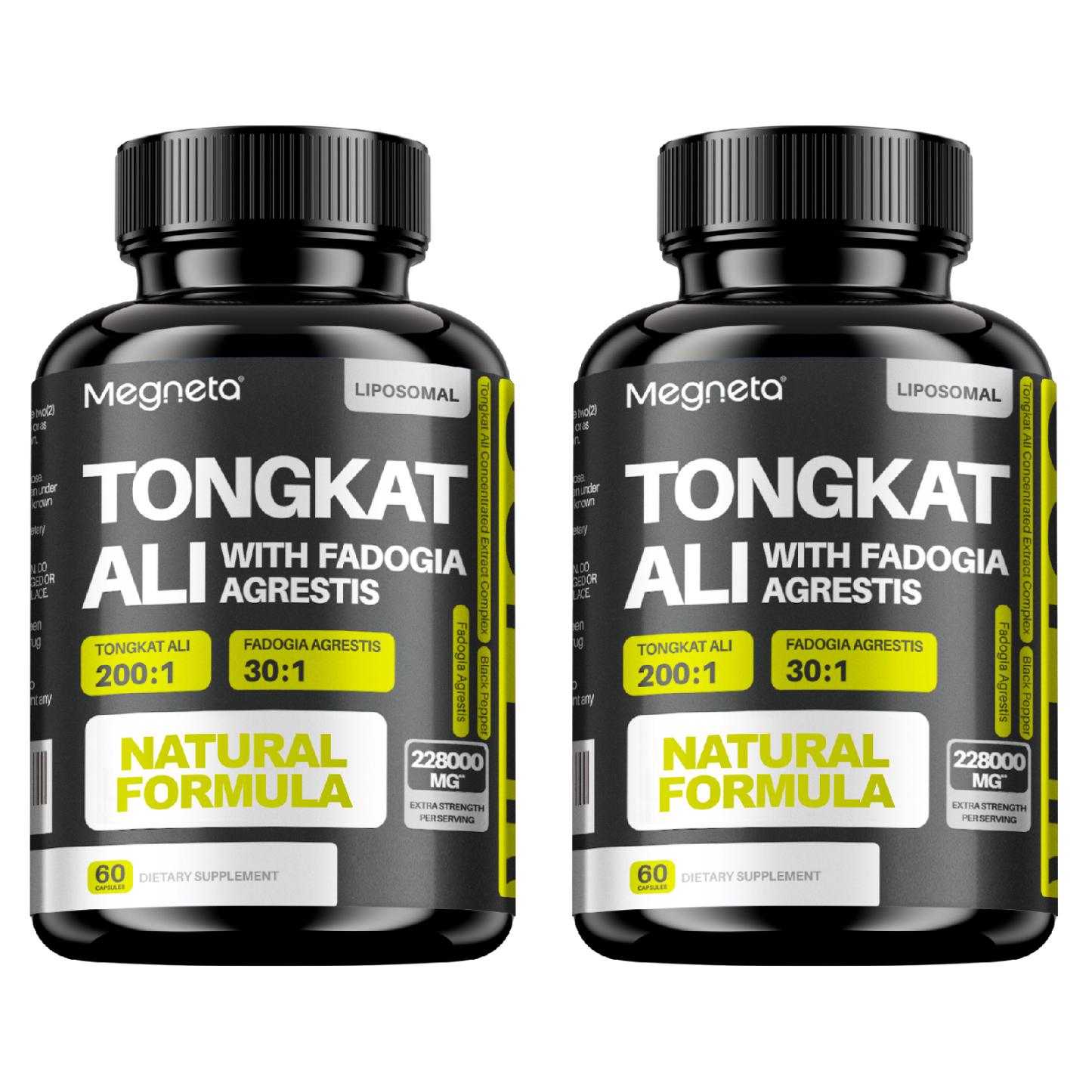 Tongkat Ali & Fadogia Agrestis Supplement,Built for Men,Drive&Sports Muscle Health Testosterone - Scientific Herbal Formula For Optimal Health,Black Pepper，Liposome Drying Highly Active& 10 X Absorption