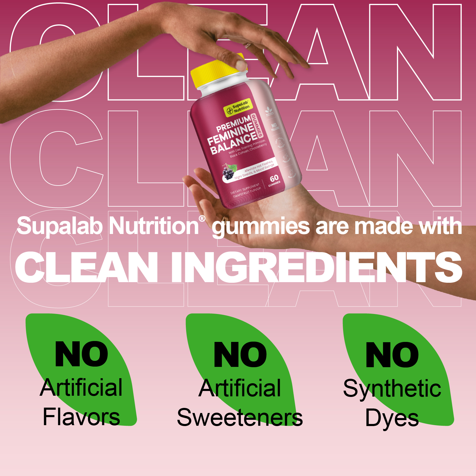 Female Balance Gummies, Menopause Health Support, 60 Gummies