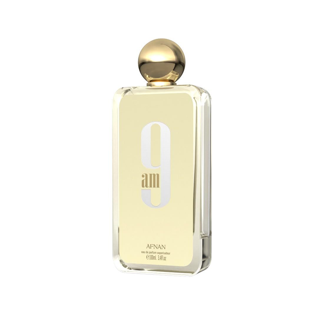 Afnan 9 AM Unisex Eau De Parfum, 3.4 Fl. Oz