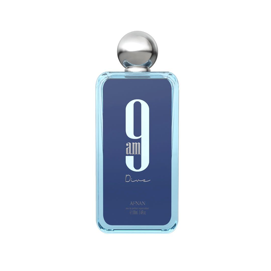 Afnan 9 AM Dive Unisex Eau De Parfum, 3.4 Fl. Oz