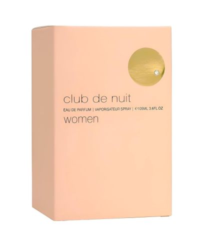 Armaf Club De Nuit Eau de Parfum Spray for Women 3.6 oz | Floral Fruity, Rose & Vanilla Long-Lasting Feminine Fragrance