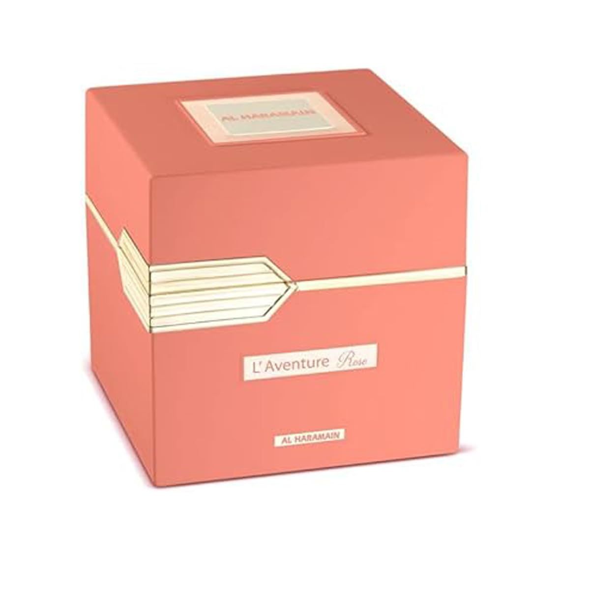 Al Haramain L'Aventure Rose - Arabian Perfume for Women - Long Lasting Floral Woody Musk Fragrance with Notes of Rose, Jasmine, Amber and Musk - Arabic Eau de Parfum - 3.4 oz EDP Spray