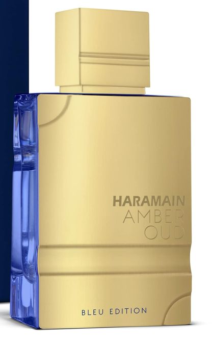 Al Haramain Amber Oud Blue Edition Eau De Parfum Spray 60ml (2.0 oz) - Long-Lasting Men’s Cologne with Amber & Sandalwood, Arabian Perfume for Men, Premium Fragrance