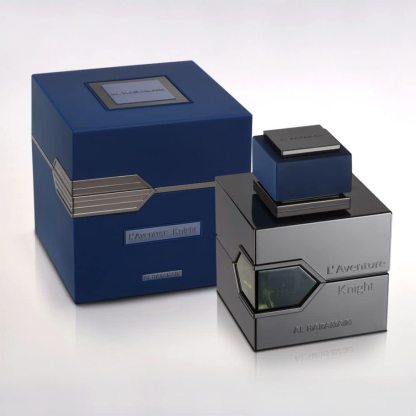 Al Haramain L'Aventure Knight - Cologne for Men - Long Lasting Arabian Perfume for Men - Eau de Parfum - Oriental Fougere Men's Fragrances - 3.4 oz