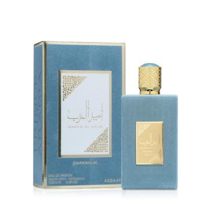 Lattafa Asdaaf Ameer Al Arab Imperium Eau de Parfum 3.4 oz / 100 ml | Long-Lasting Spicy Fresh Unisex Perfume | Bergamot, Sage, Ginger, Apple & Amber Fragrance