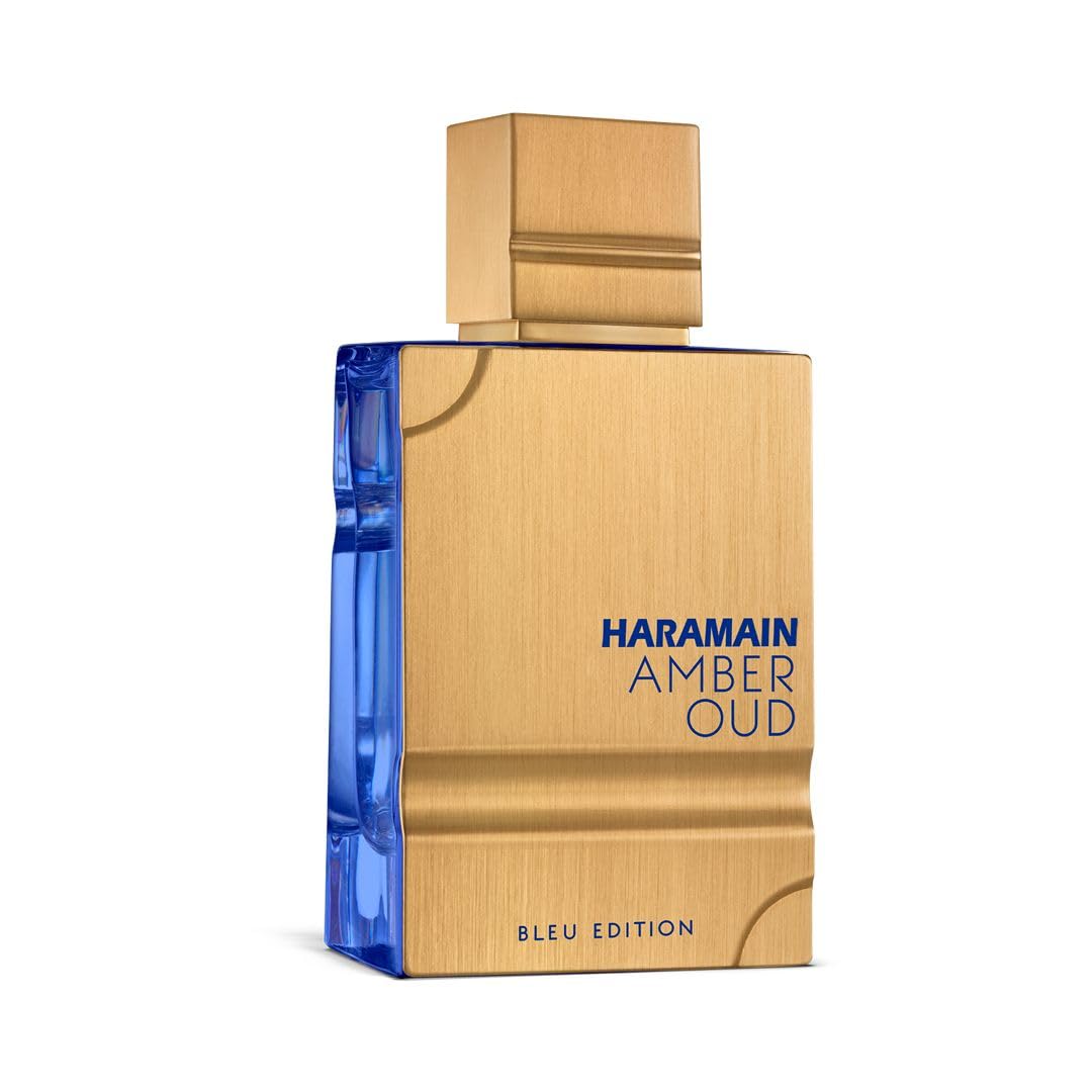 Al Haramain Amber Oud Blue Edition Eau De Parfum Spray 100ml (3.4 oz) - Unisex Arabian Perfume for Women & Men, Long-Lasting Arabic Fragrance, Premium EDP Cologne Spray