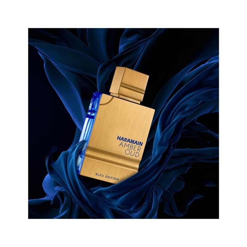 Al Haramain Amber Oud Blue Edition Eau De Parfum Spray 100ml (3.4 oz) - Unisex Arabian Perfume for Women & Men, Long-Lasting Arabic Fragrance, Premium EDP Cologne Spray