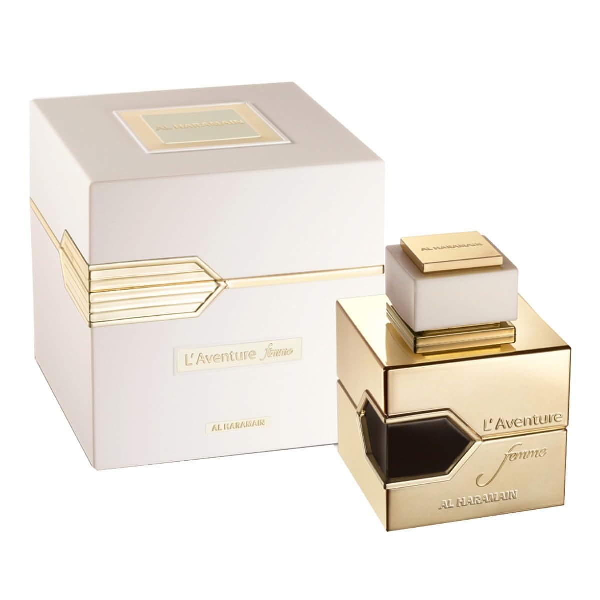 Al Haramain L'Aventure Femme - Arabian Perfume for Women - Long Lasting Floral Fruity Fragrance with Notes of Bergamot, Cedar, Sandalwood, Amber & Vanilla - Arabic Eau de Parfum - 6.76 oz EDP Spray