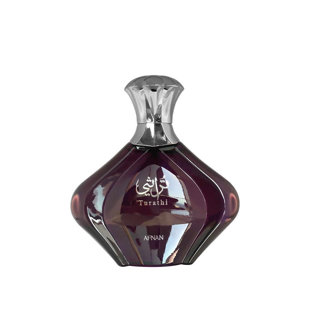 Afnan Turathi Purple Eau de Parfum for Women, 3.0 Fl. Oz