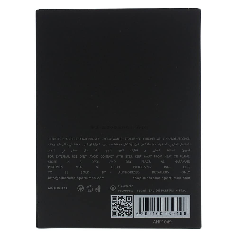 Al Haramain Al Harmain amber oud gold edition unisex 4.0 Ounce eau de parfum spray, 4.0 Ounce