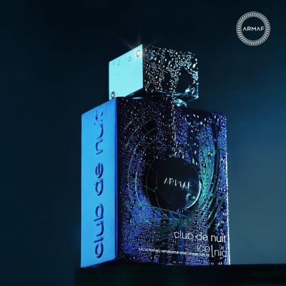 Armaf Club De Nuit Blue Iconic Eau de Parfum Spray for Men 3.6 oz | Fresh Citrus, Amber & Woody Spicy Long-Lasting Fragrance
