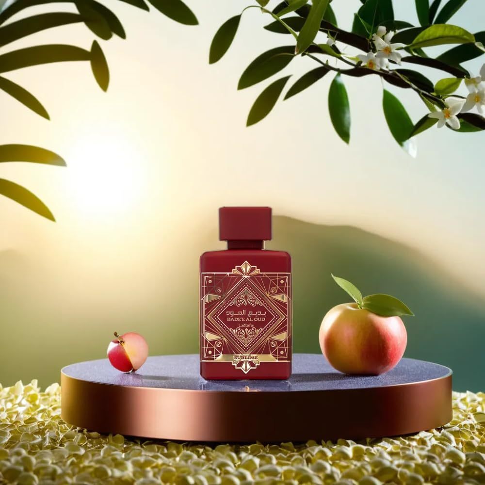 Lattafa Bade'e Al Oud Sublime - Tropical, Fruity, Fresh, Vanilla - Eau de Parfum Long-Lasting Fragrance for Unisex, 3.40 Ounce / 100 ml