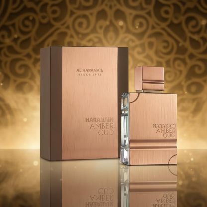 Al Haramain Amber Oud Eau De Parfum Spray 60ml (2.0 oz) - Unisex Arabian Perfume for Women & Men, Long-Lasting Amber & Oud Fragrance with Luxurious Scent