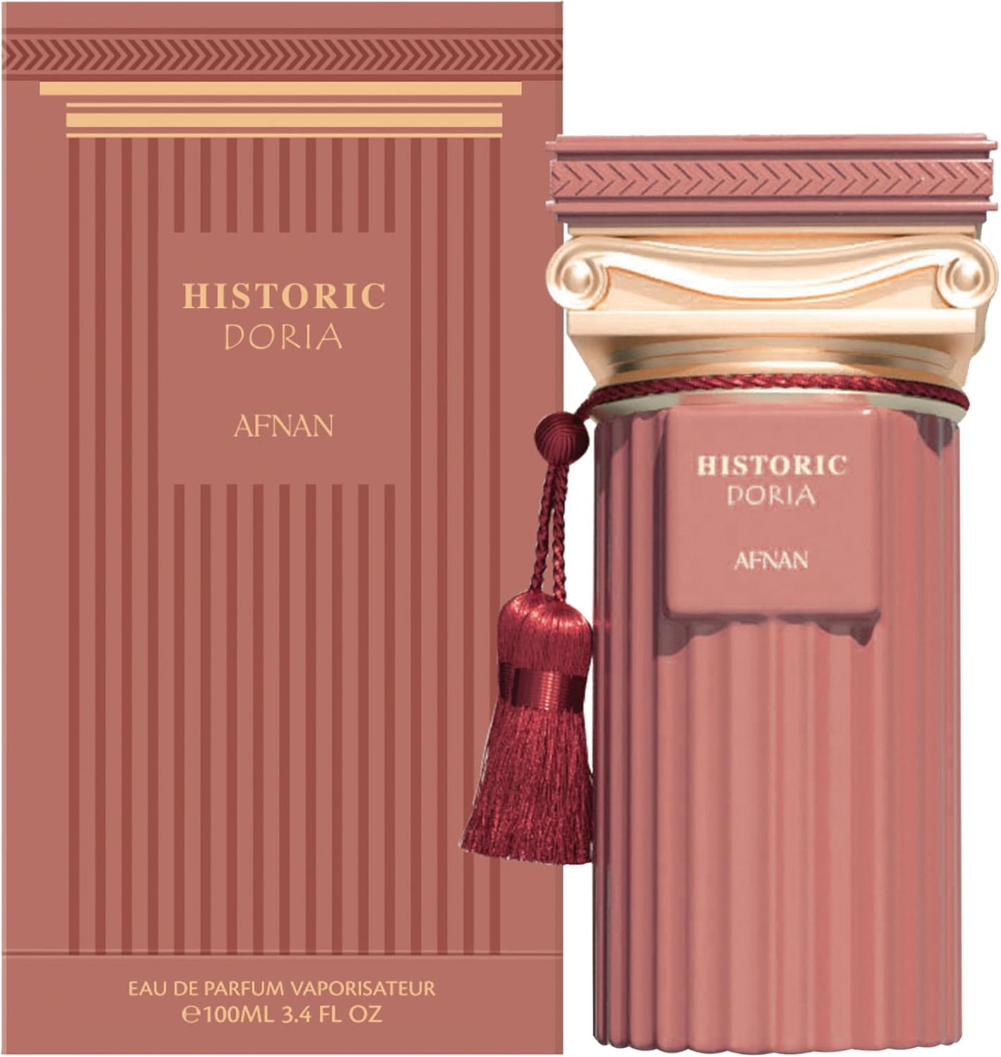 Afnan Historic Doria Eau De Parfum Spray for Women, 3.4 Fl. Oz