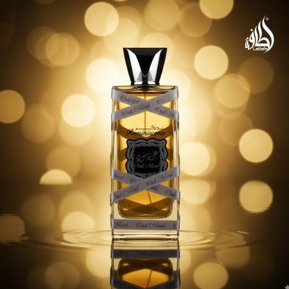Lattafa Oud Mood Reminiscence Eau de Parfum 3.4 oz / 100 ml | Long-Lasting Deep Oud Oriental Unisex Perfume | Intense Woody Amber Fragrance for Day & Night Wear