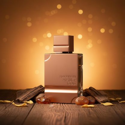 Al Haramain Amber Oud Eau De Parfum Spray 60ml (2.0 oz) - Unisex Arabian Perfume for Women & Men, Long-Lasting Amber & Oud Fragrance with Luxurious Scent