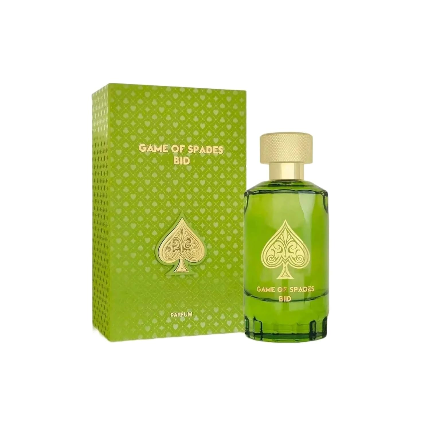 Jo Milano Game of Spades Bid Parfum Spray 3.4 oz / 100 ml | Unisex Eau de Parfum with Fruity, Amber & Woody Notes | Long-Lasting Paris Fragrance