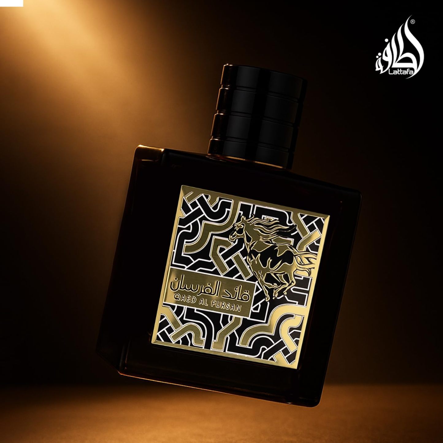 Lattafa Qaed Al Fursan Eau de Parfum Spray 3.04 oz / 90 ml | Long-Lasting Fruity Woody Amber Cologne for Men | Wild Berries, Apple & Vanilla Musk Fragrance