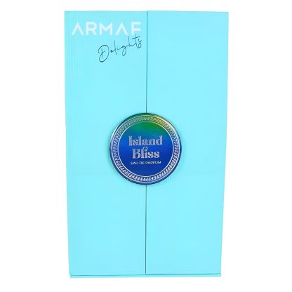Armaf Island Bliss Eau de Parfum Spray for Men 3.4 oz | Coconut, Vanilla & Musk Long-Lasting Fruity Fresh Tropical Fragrance