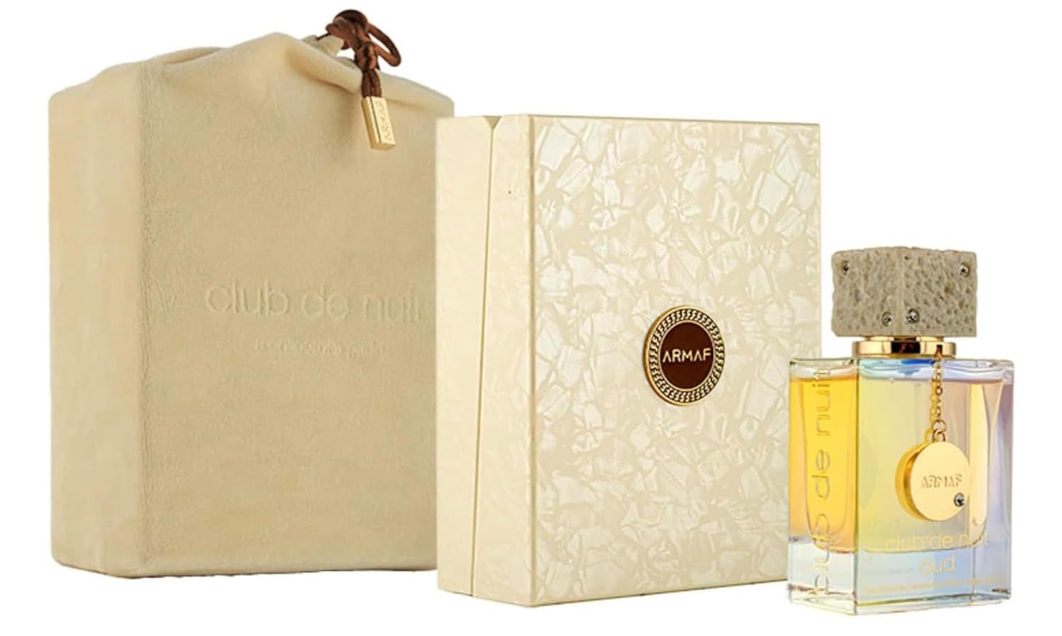 Armaf Club De Nuit Oud Eau de Parfum Spray for Unisex 3.6 oz | Fruity Amber, Vanilla & Cambodian Oud Long-Lasting Fragrance