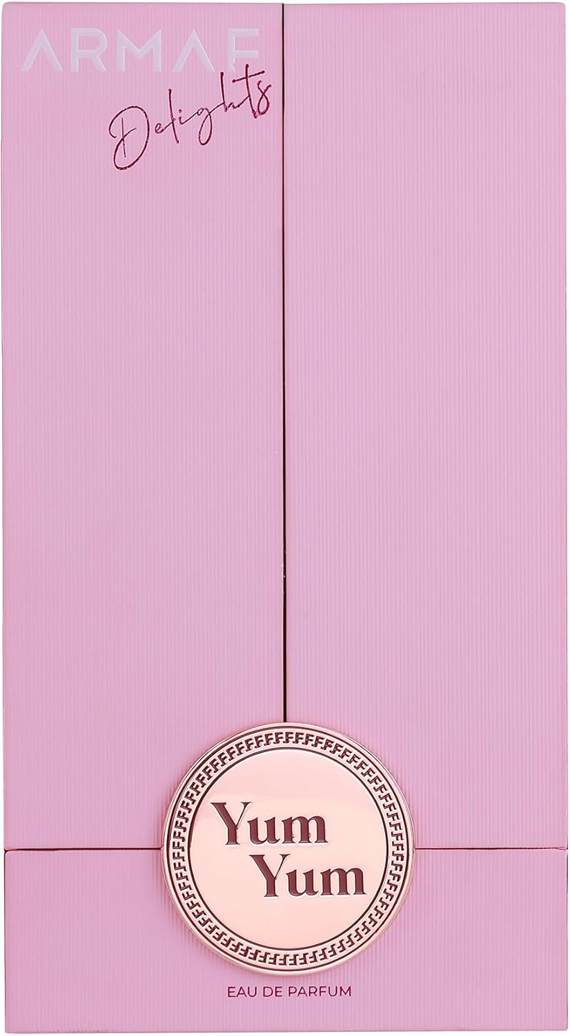Armaf Delights Yum Yum Eau de Parfum Spray for Women 3.4 oz | Cherry, Vanilla & Amber Long-Lasting Sweet Floral Fruity Fragrance
