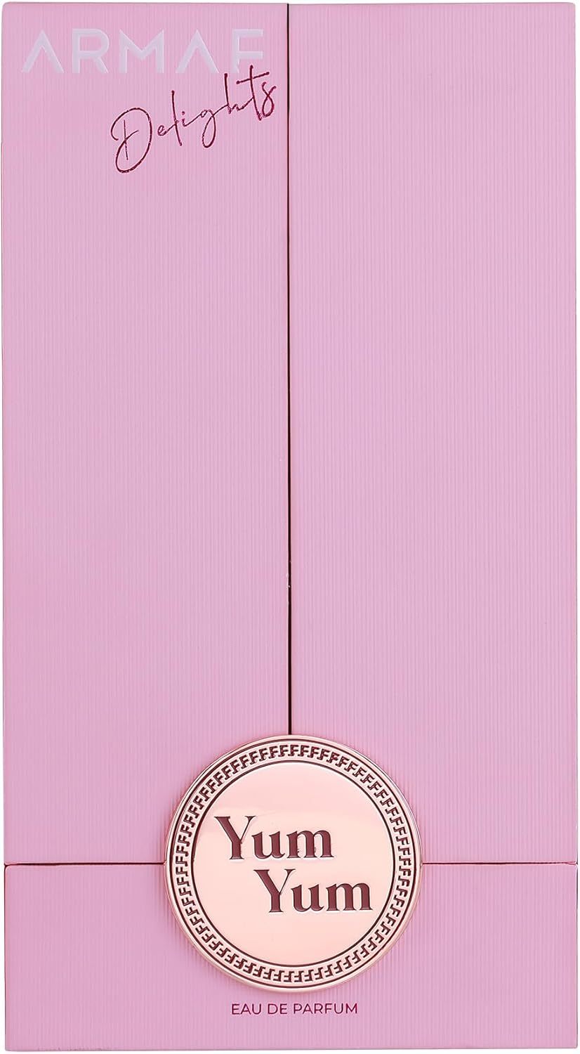Armaf Delights Yum Yum Eau de Parfum Spray for Women 3.4 oz | Cherry, Vanilla & Amber Long-Lasting Sweet Floral Fruity Fragrance