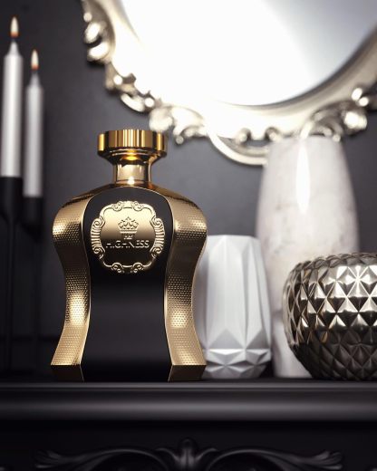 Afnan Highness Black Luxury Eau De Parfum for Women, 3.4 Fl. Oz