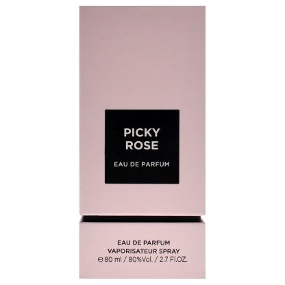 Fragrance World - Picky Rose EDP 80ml Perfumes for Women | Amber Vanilla Fragrance for Women Exclusive I Luxury Niche Perfume Made in UAE