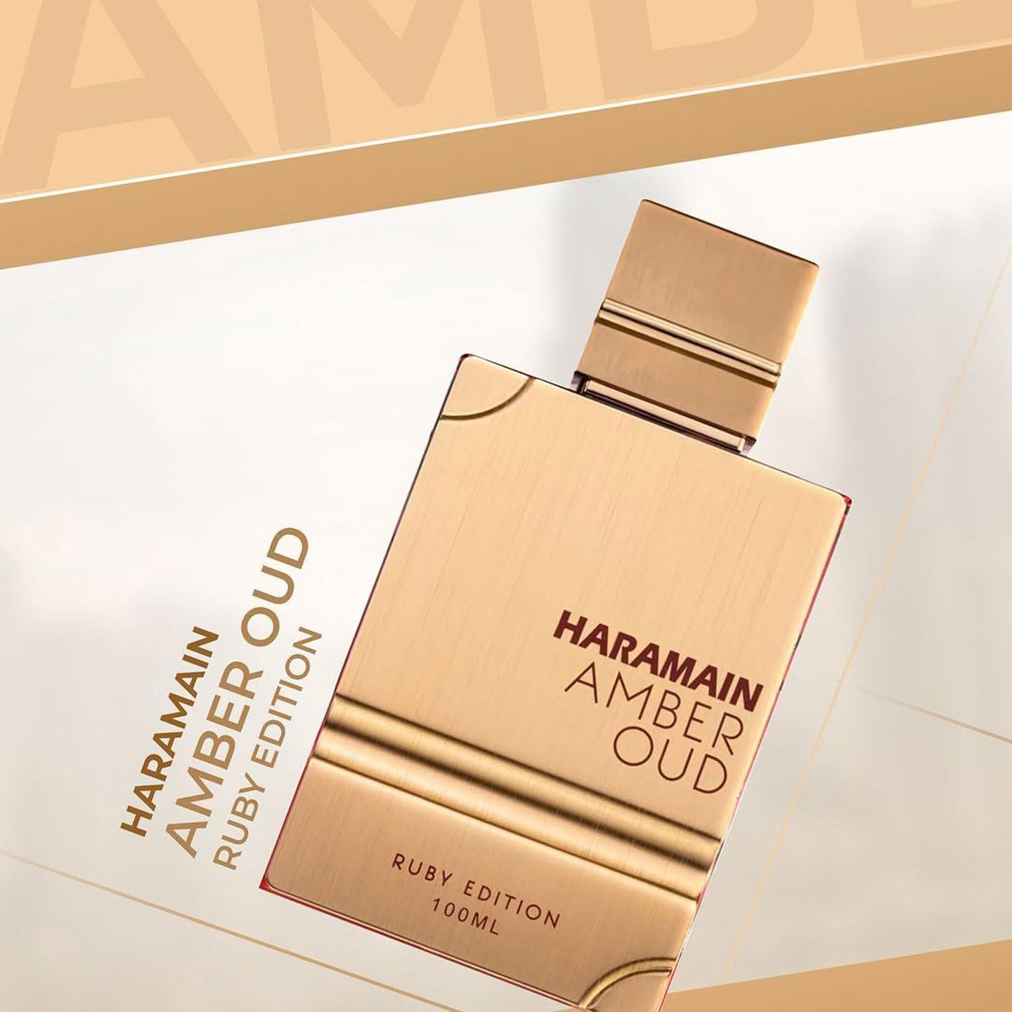 Al Haramain Amber Oud Ruby Eau De Parfum for Unisex 3.3 Ounce
