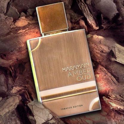 Al Haramain Amber Oud Tobacco Edition for Unisex - Arabian Perfume for Women & Men - Long Lasting Fragrance with Notes of Tobacco Leaf, Cinnamon, Vanilla, Dried Fruit - Arabic Cologne - 2 oz EDP Spray
