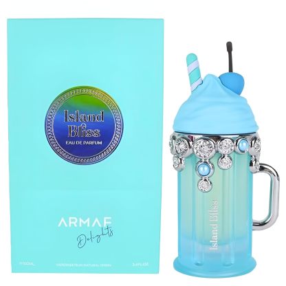 Armaf Island Bliss Eau de Parfum Spray for Men 3.4 oz | Coconut, Vanilla & Musk Long-Lasting Fruity Fresh Tropical Fragrance