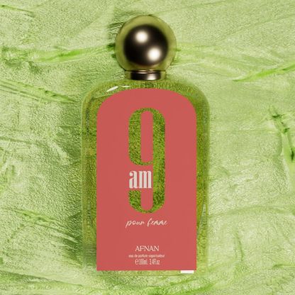 Afnan 9 AM Pour Femme Eau De Parfum, 3.4 Fl. Oz