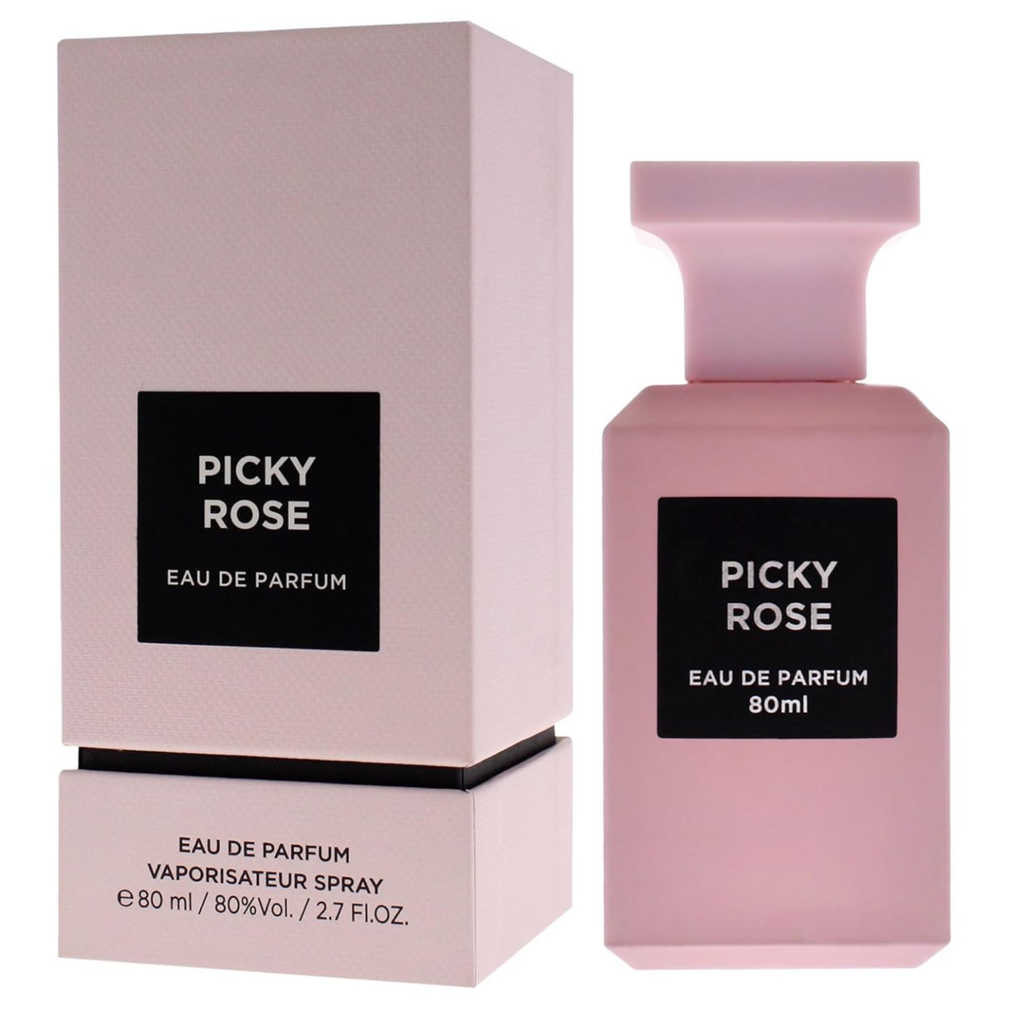 Fragrance World - Picky Rose EDP 80ml Perfumes for Women | Amber Vanilla Fragrance for Women Exclusive I Luxury Niche Perfume Made in UAE