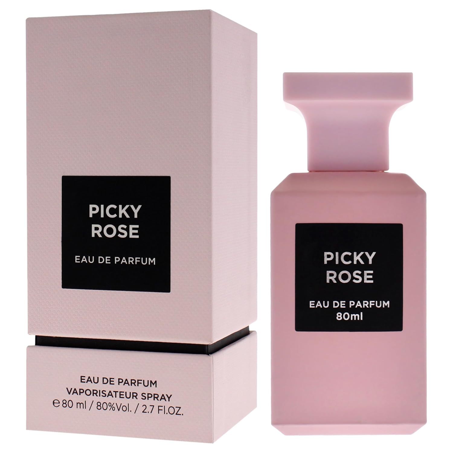 Fragrance World - Picky Rose EDP 80ml Perfumes for Women | Amber Vanilla Fragrance for Women Exclusive I Luxury Niche Perfume Made in UAE