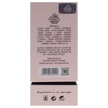 Fragrance World - Picky Rose EDP 80ml Perfumes for Women | Amber Vanilla Fragrance for Women Exclusive I Luxury Niche Perfume Made in UAE