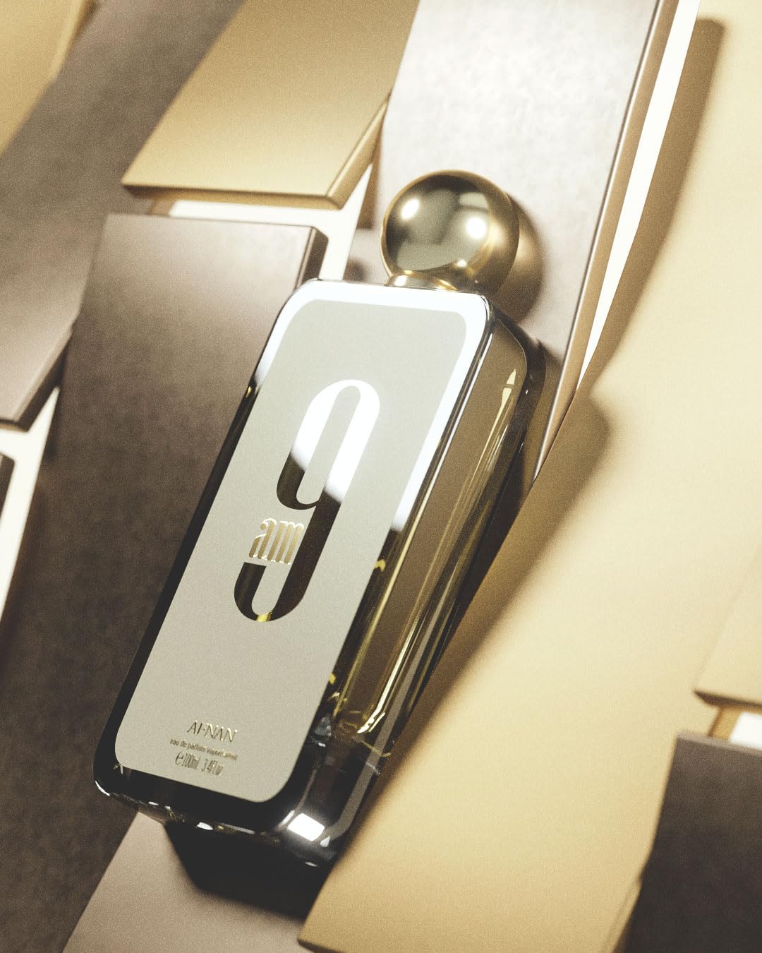 Afnan 9 AM Unisex Eau De Parfum, 3.4 Fl. Oz