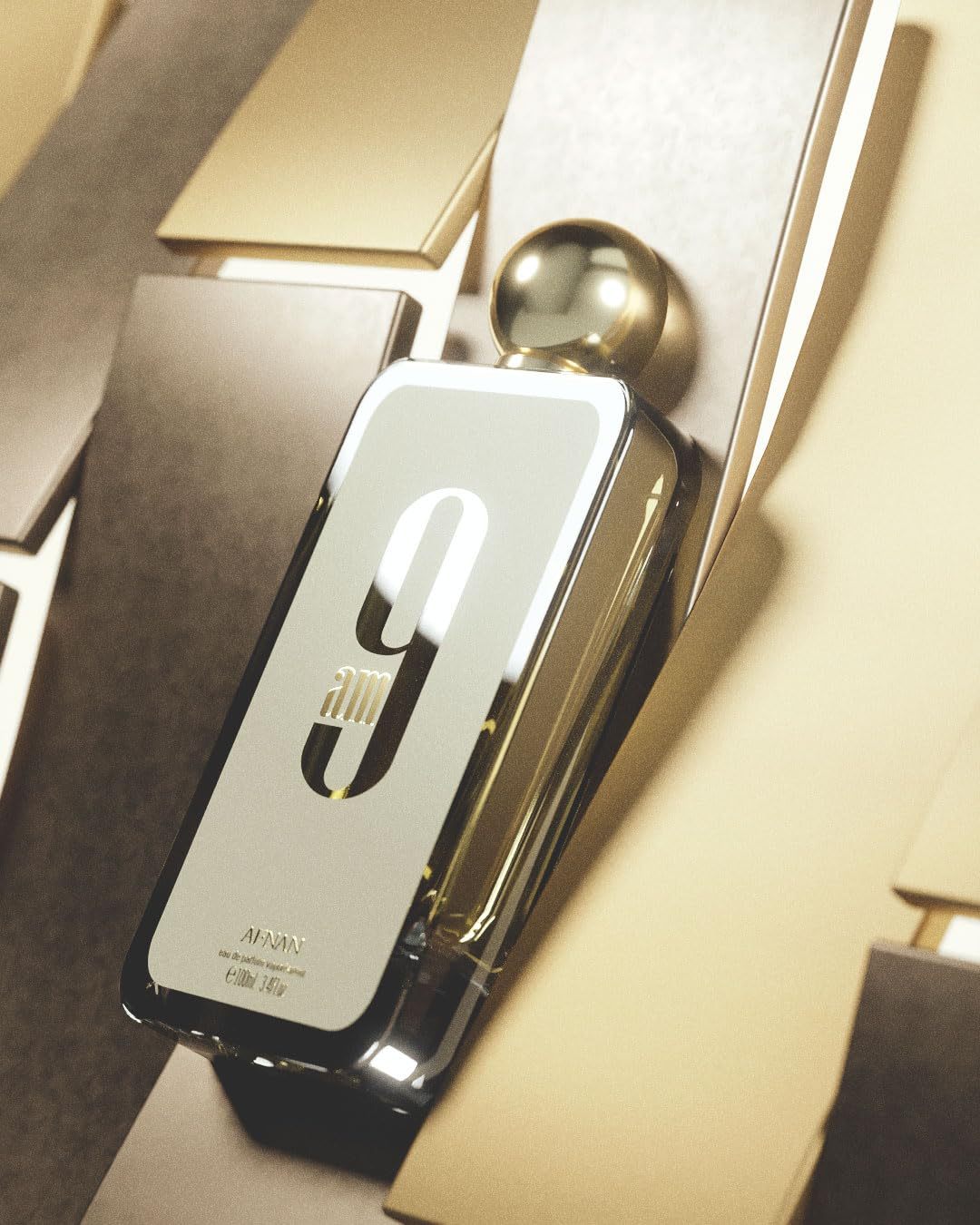 Afnan 9 AM Unisex Eau De Parfum, 3.4 Fl. Oz